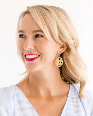 Woven Loop Earrings