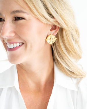 Starfish Intaglio Studs