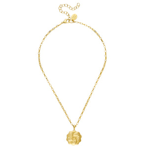 Oyster Plate Cable Necklace
