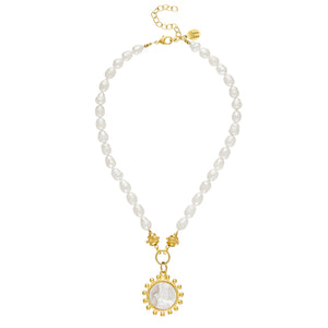 Erin Engraved Dove Necklace