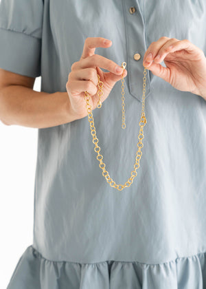 Gold Necklace Chain Extender