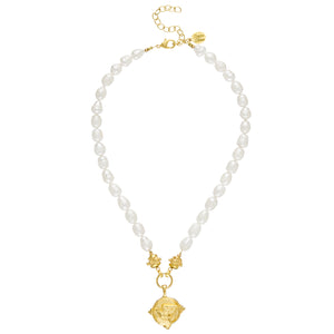 Dove Pearl Necklace