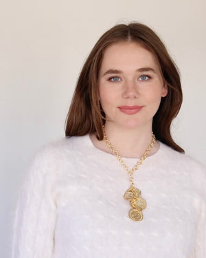 Layered Coin Necklace