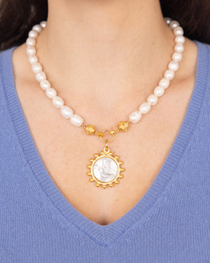 Erin Engraved Dove Necklace