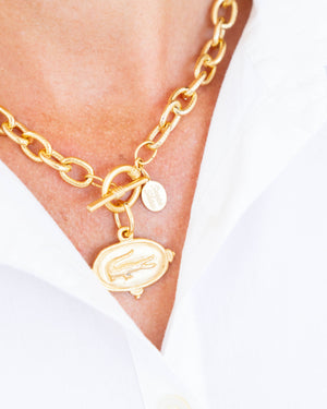 Alligator Toggle Necklace