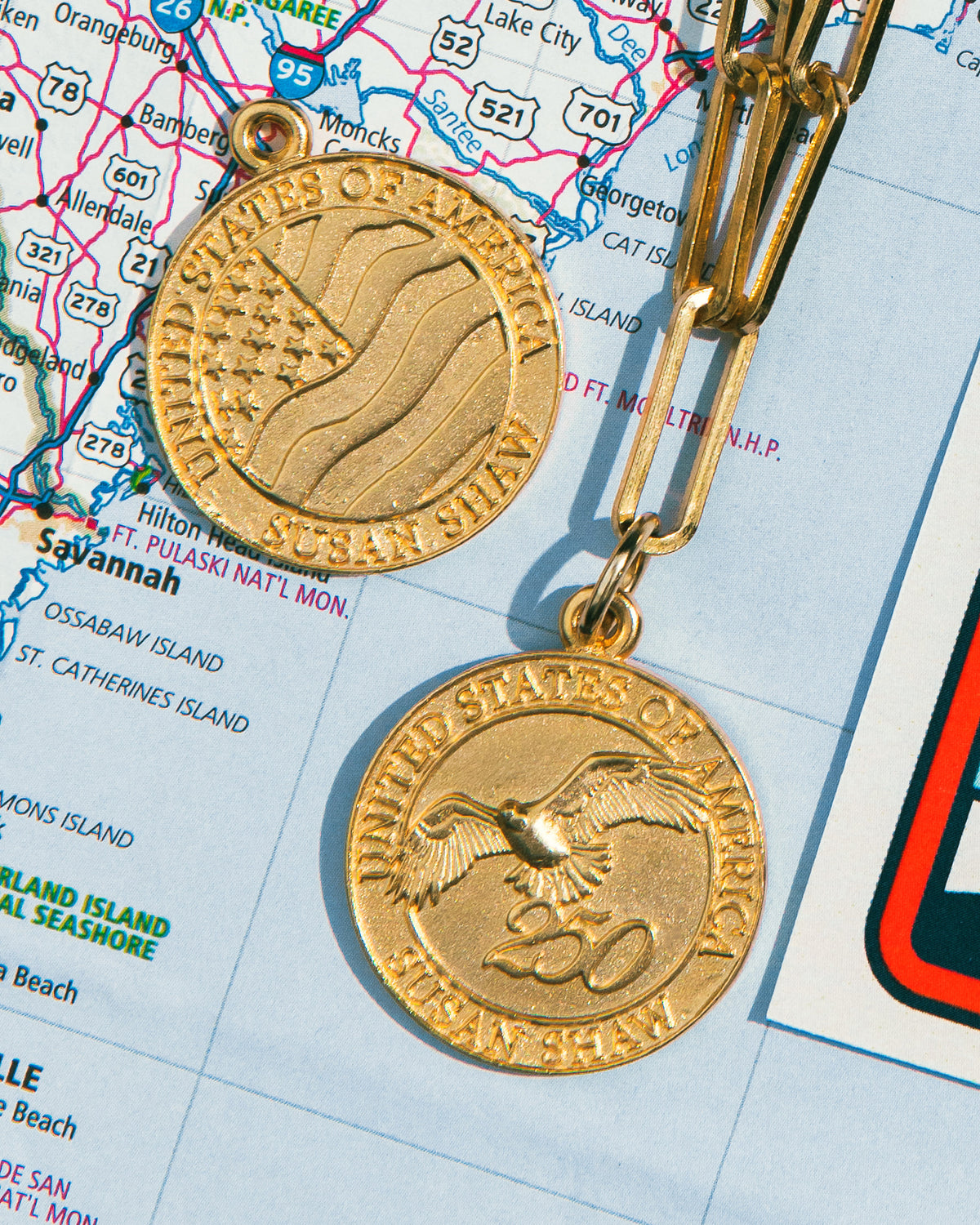 USA 250 Lapis Necklace