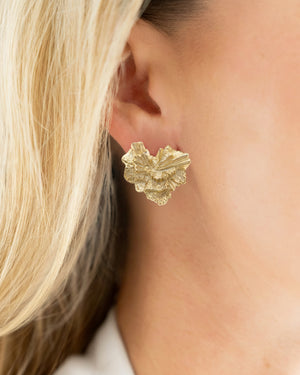 Mila Heart Studs