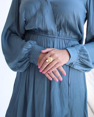 Pearl Fleur De Lis Ring