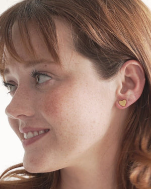 Mini Heart Studs