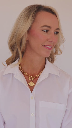 Tiger Toggle Necklace