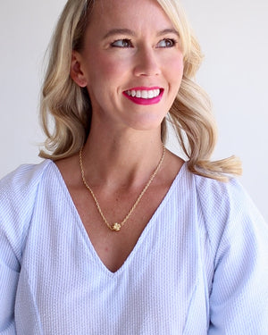 Dainty Maltese Cross Necklace