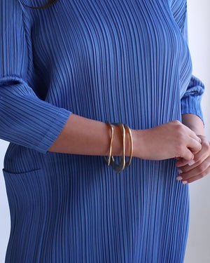 Set of 3 Hammered Bangles