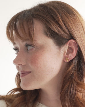 Mini Fleur de Lis Studs