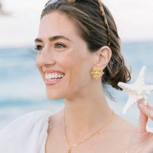 Starfish Intaglio Studs
