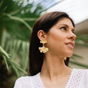 Ginkgo Earrings