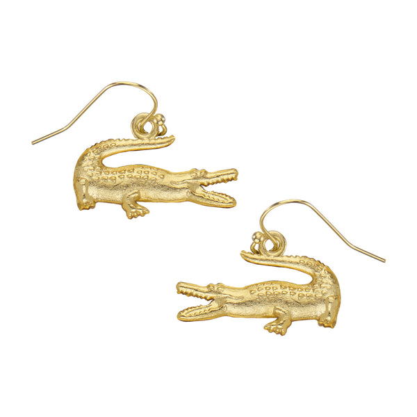 Alligator Drop Earrings