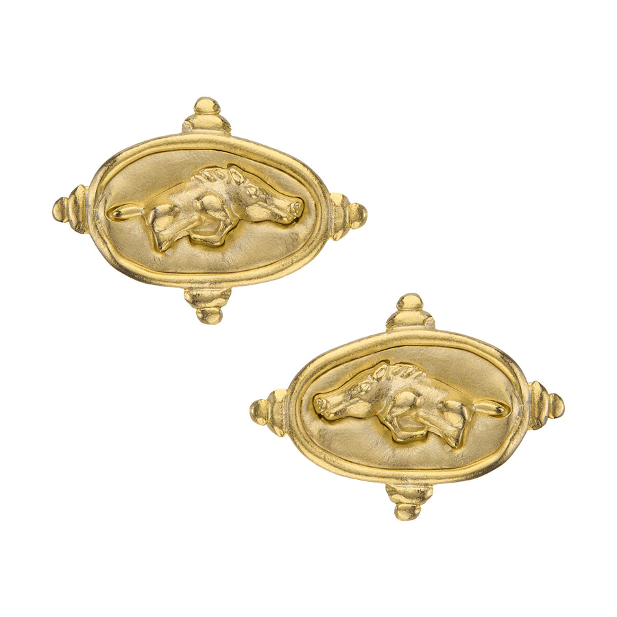 Wild Boar Intaglio Studs