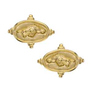 Wild Boar Intaglio Studs