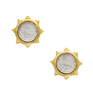 Dove Coin Studs