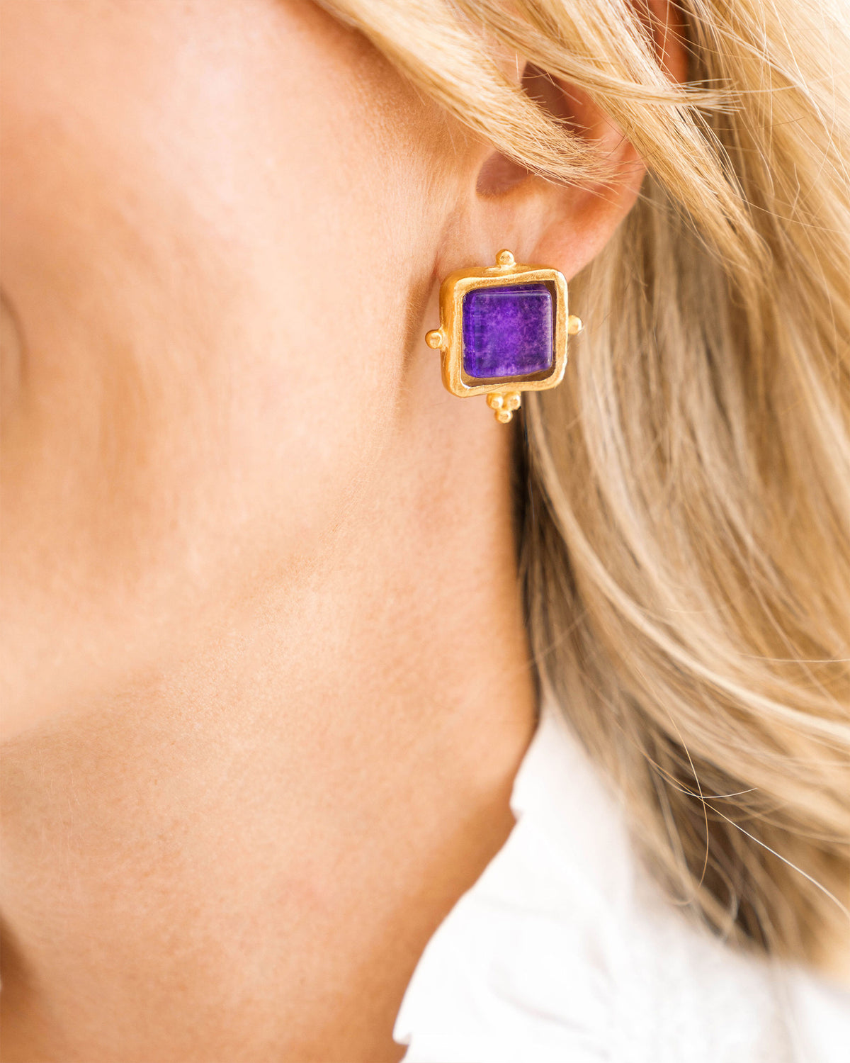 Peri Purple + Clip Back