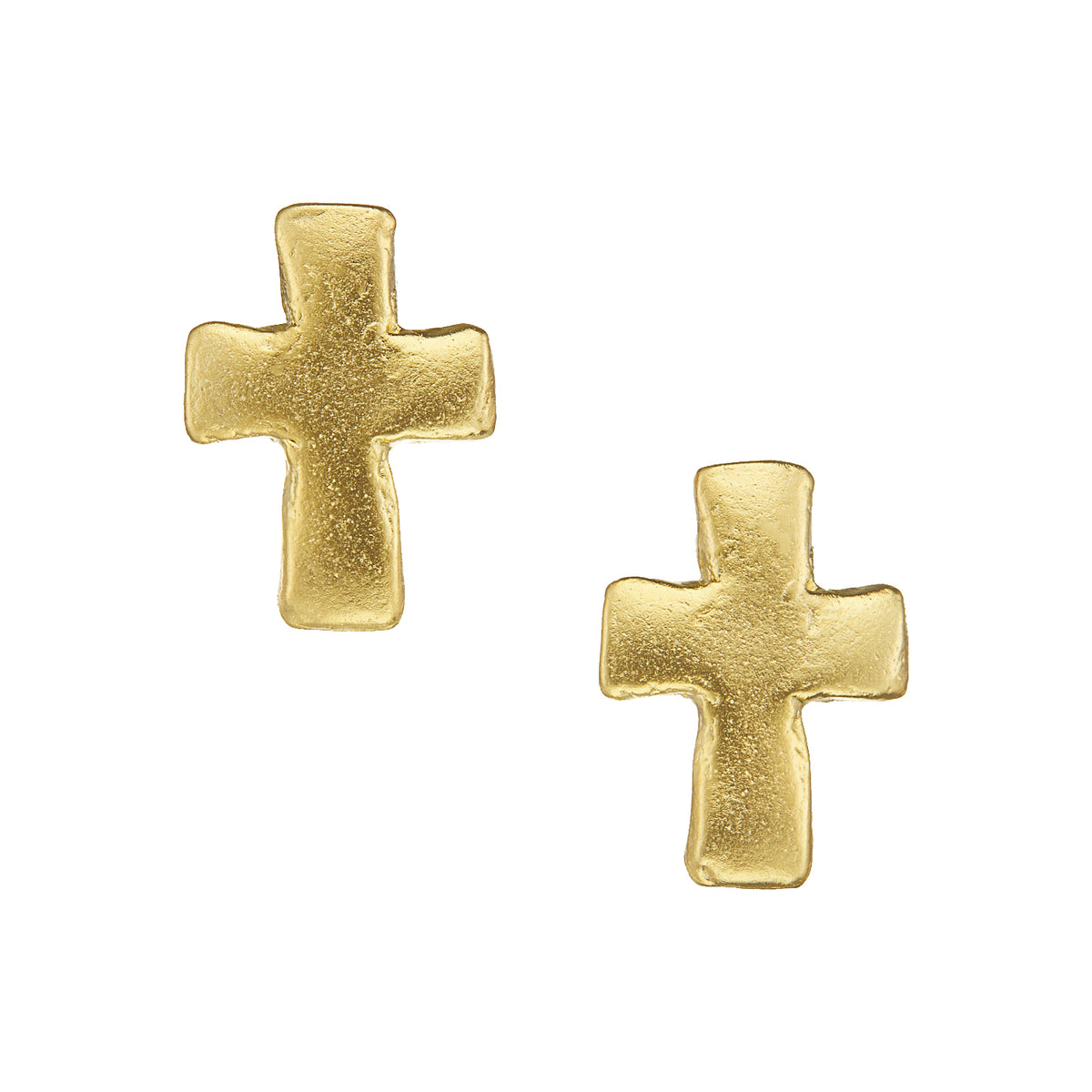 Small Cross Studs