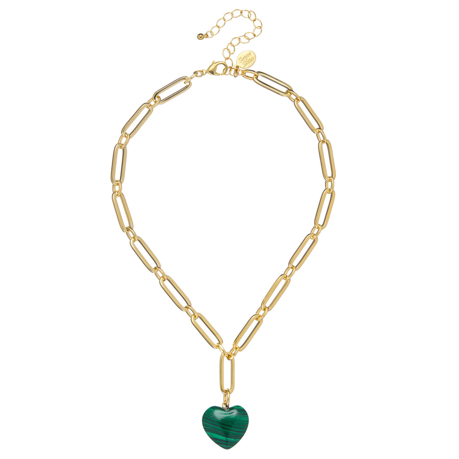 Monroe Heart Necklace