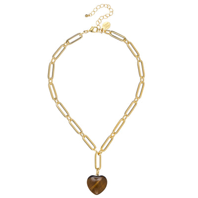 Monroe Heart Necklace