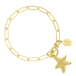 Petite Star Paperclip Bracelet