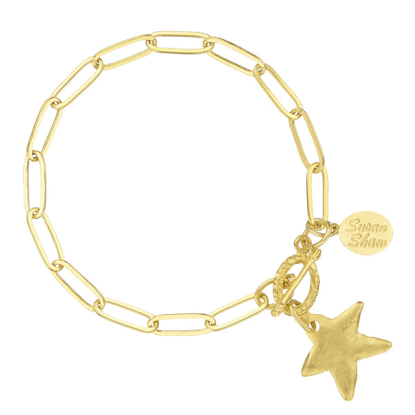 Petite Star Paperclip Bracelet