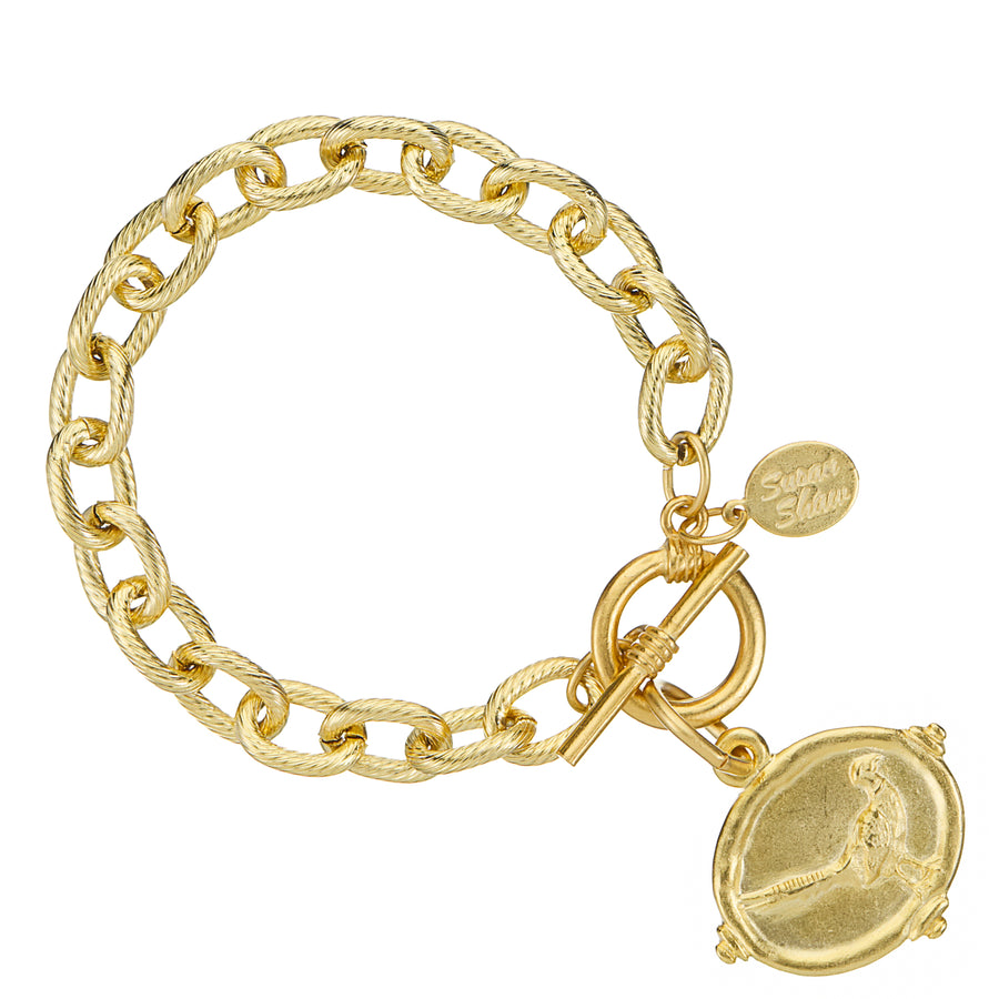 Pheasant Toggle Bracelet