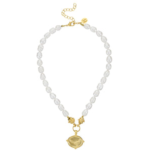Pheasant Pearl Necklace