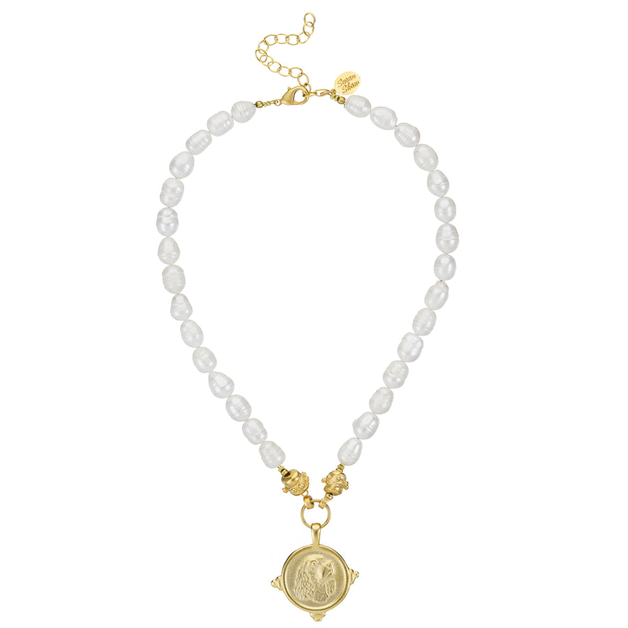 Spaniel Pearl Necklace