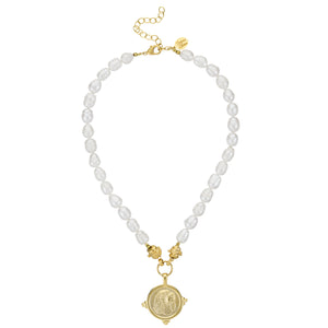 Spaniel Pearl Necklace