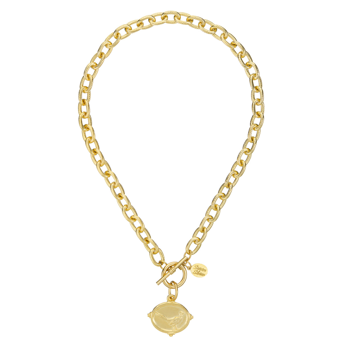 Pheasant Toggle Necklace