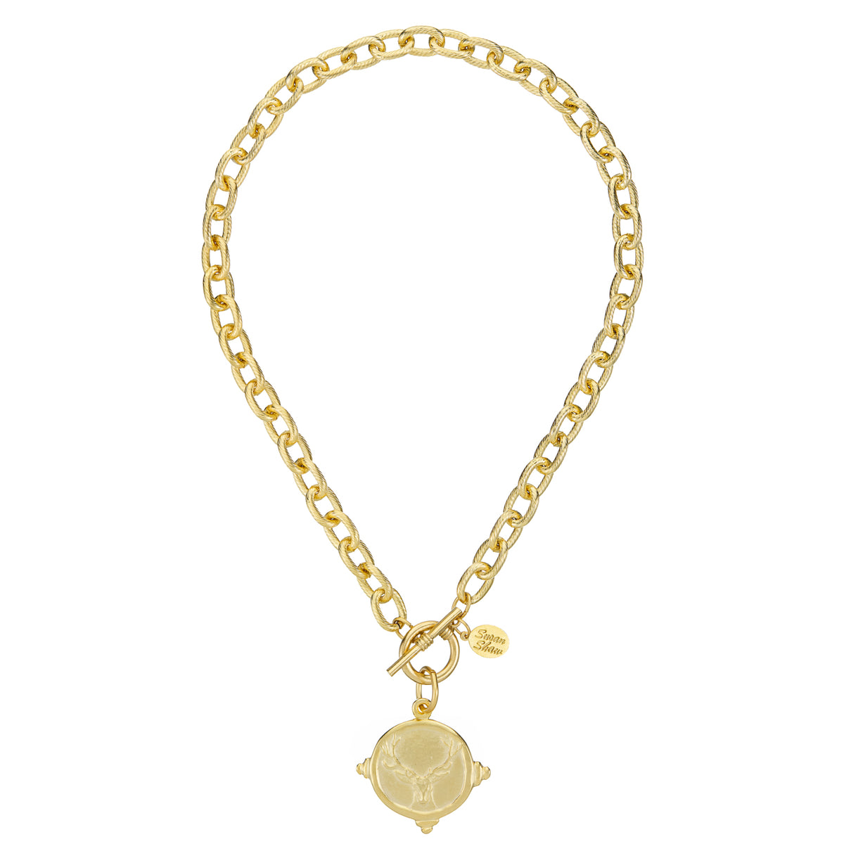 Stag Toggle Necklace