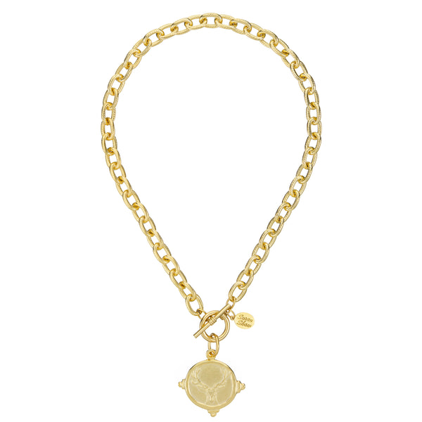 Stag Toggle Necklace