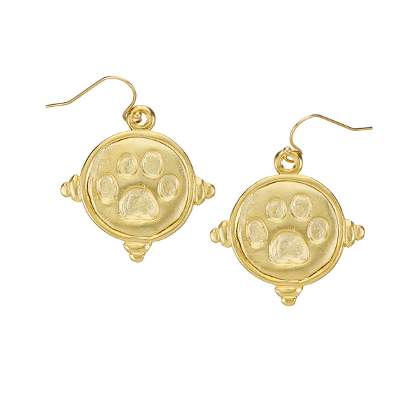 Paw Print Earrings