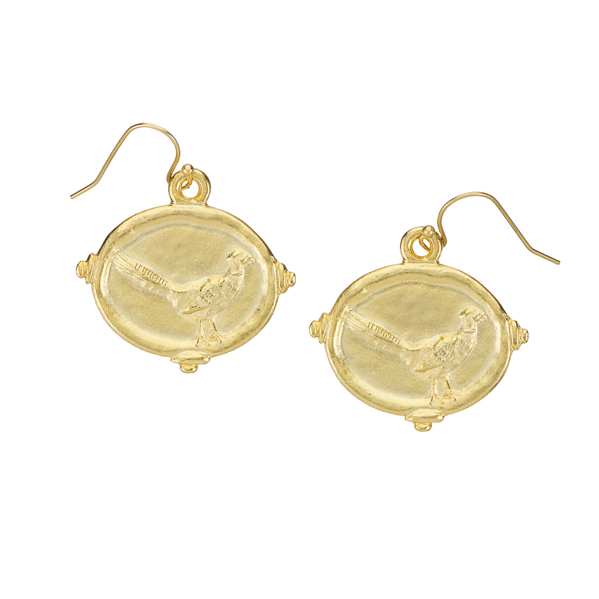 Pheasant Earrings