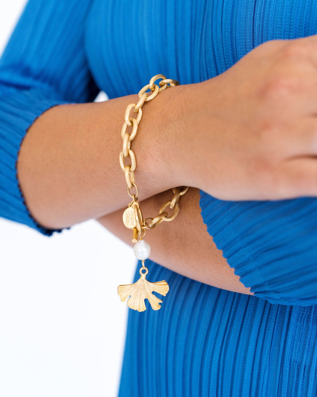 Ginkgo Toggle Bracelet