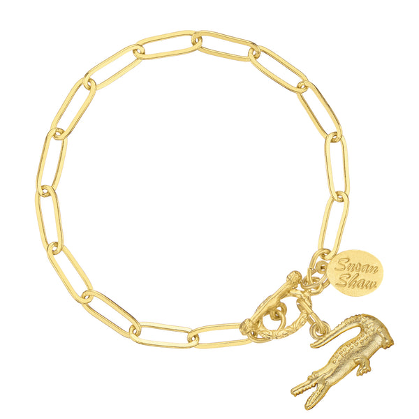 Alligator Paperclip Bracelet