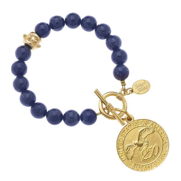 USA 250 Lapis Bracelet