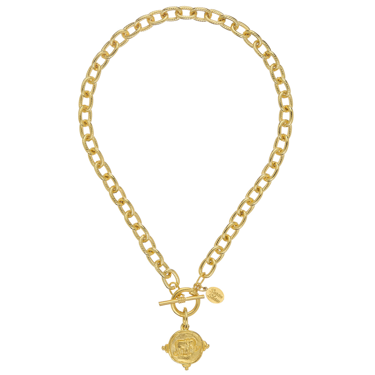 Elephant Toggle Necklace