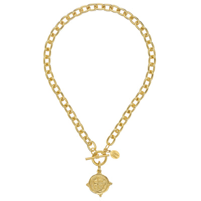 Bulldog Toggle Necklace