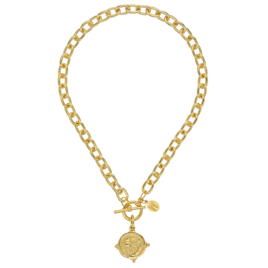 Bulldog Toggle Necklace