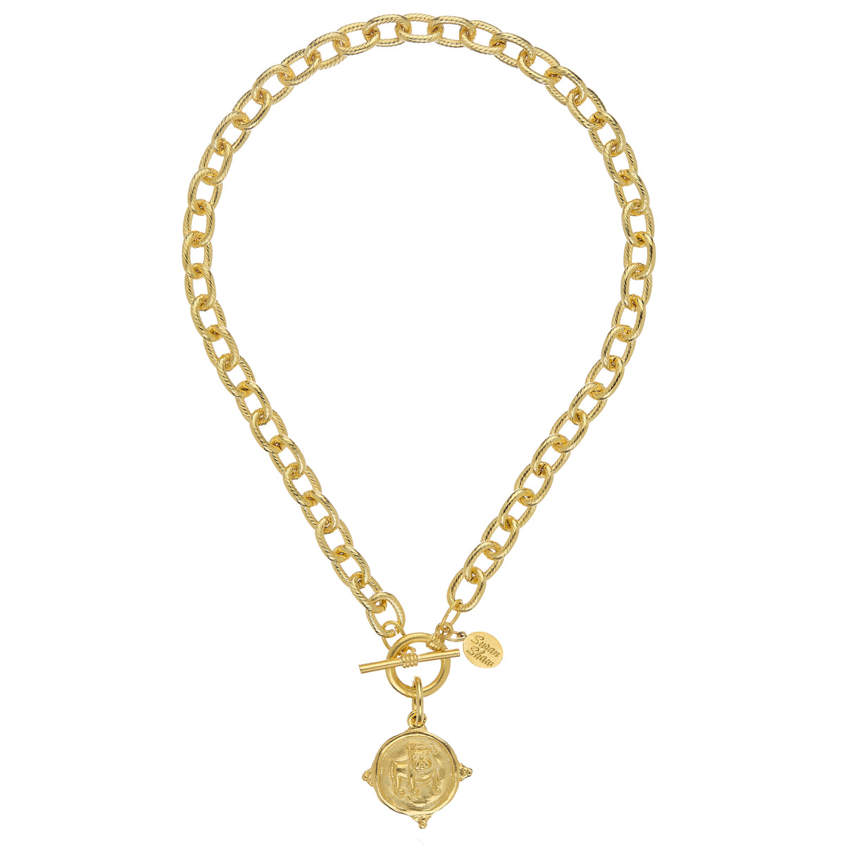 Bulldog Toggle Necklace