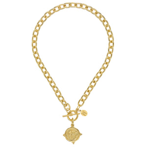 Bulldog Toggle Necklace