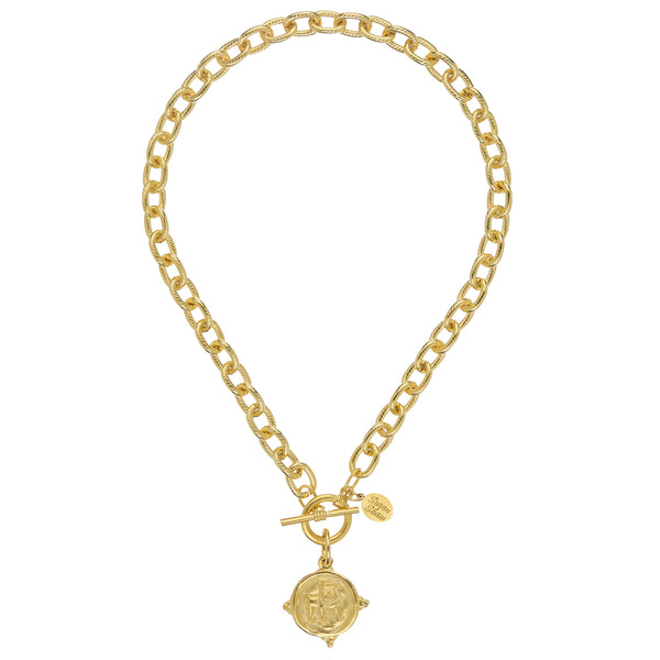 Bulldog Toggle Necklace