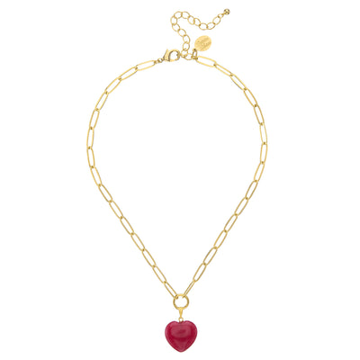 Audrey Heart Necklace