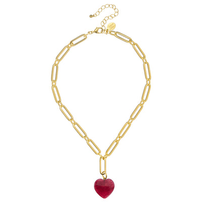 Monroe Heart Necklace