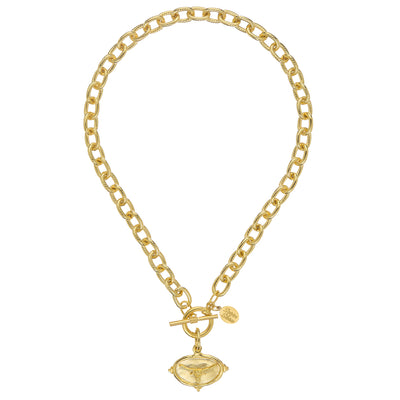 Longhorn Toggle Necklace